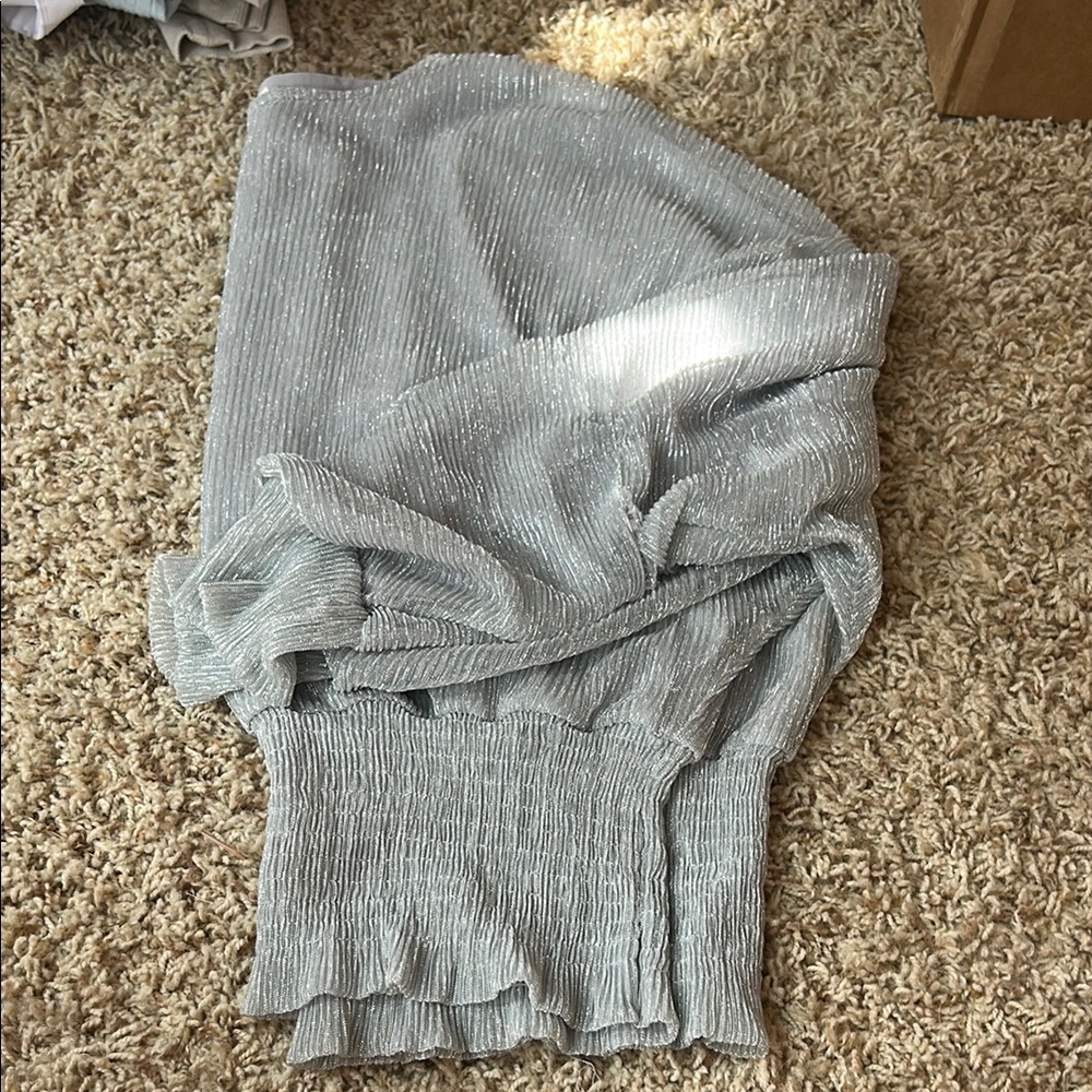 Silver Shimmer Shirt